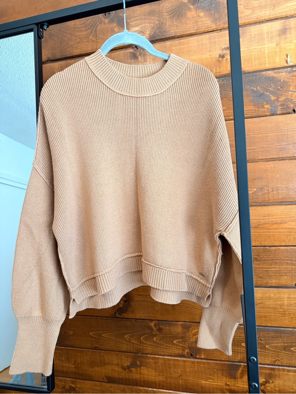 Buffalo David Bitton Camel Crewneck Sweater